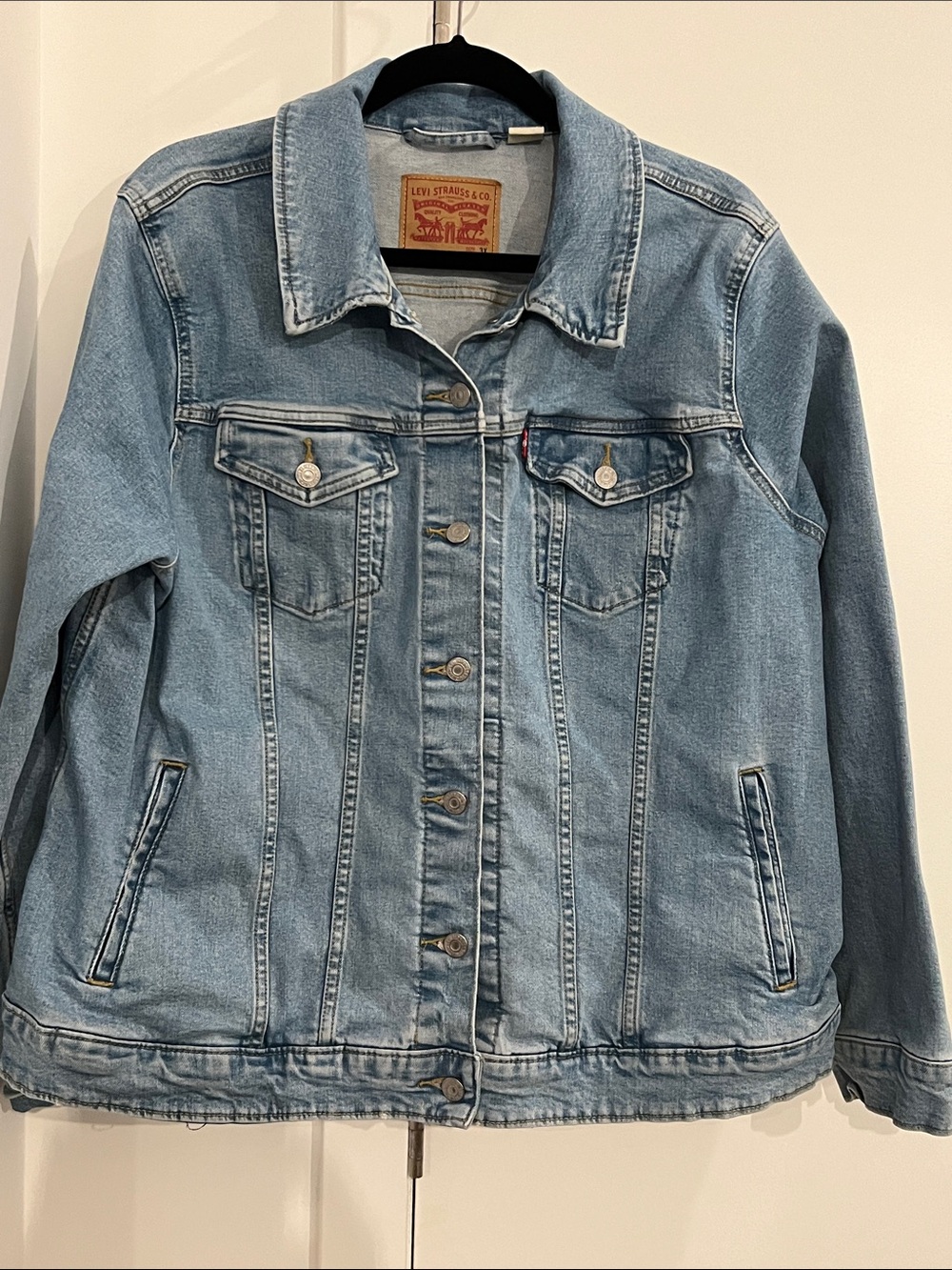 Levi's Kids Light Wash Blue Denim Jacket